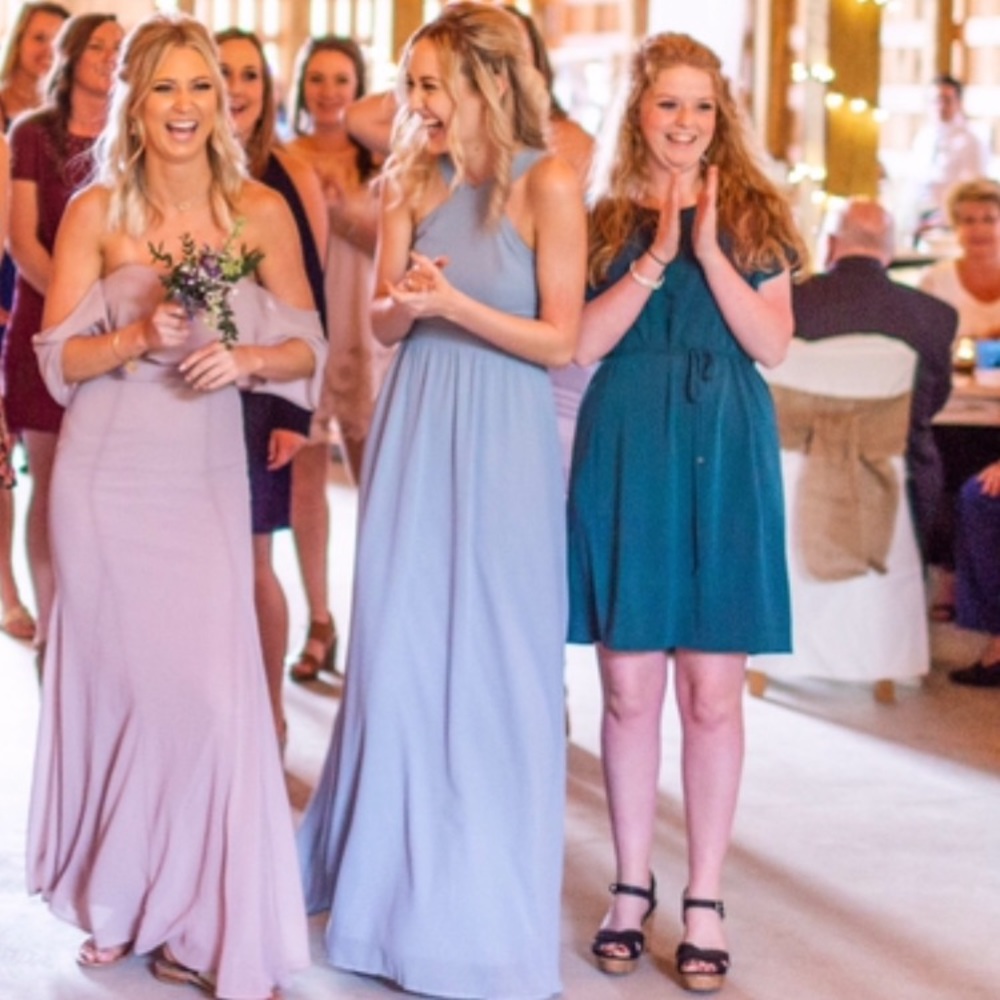 Air of Romance Light Blue Maxi Dress from Lulu’s